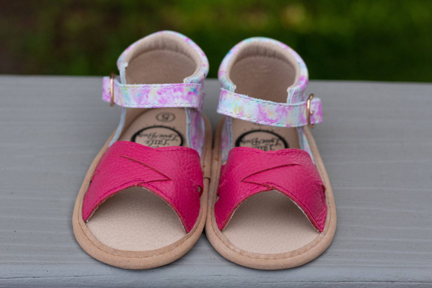 Tie Dye Sandals