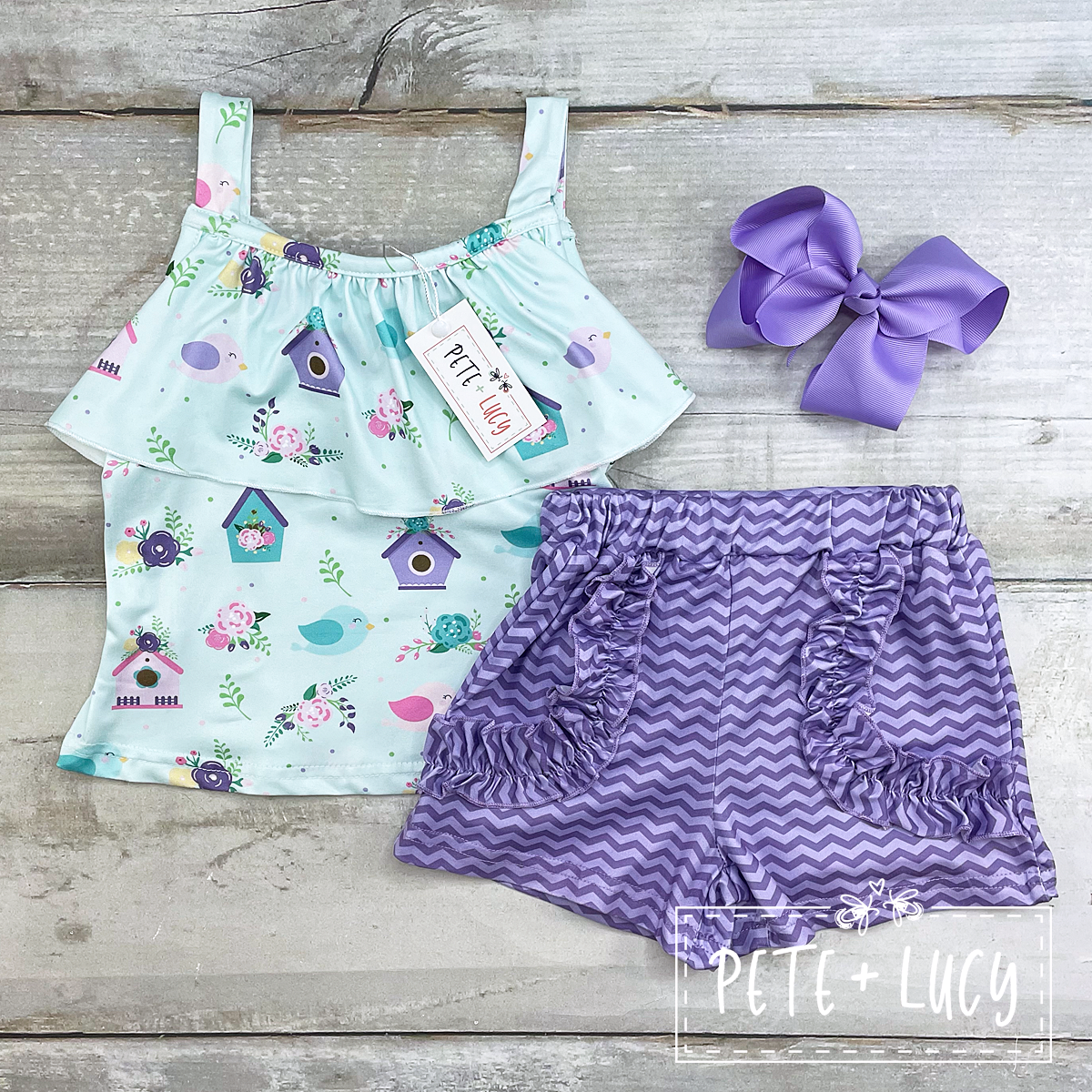 Birdhouse Short Set