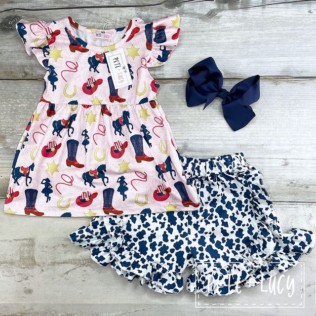 Cowgirl Cutie Short Set