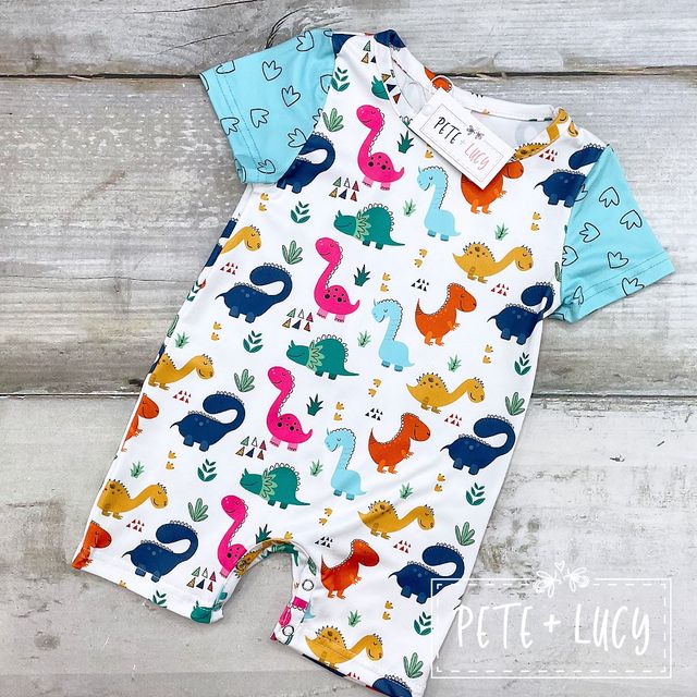 Dino Boy Romper