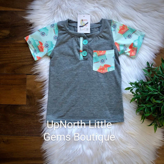 Carrot Truck Pocket Tee