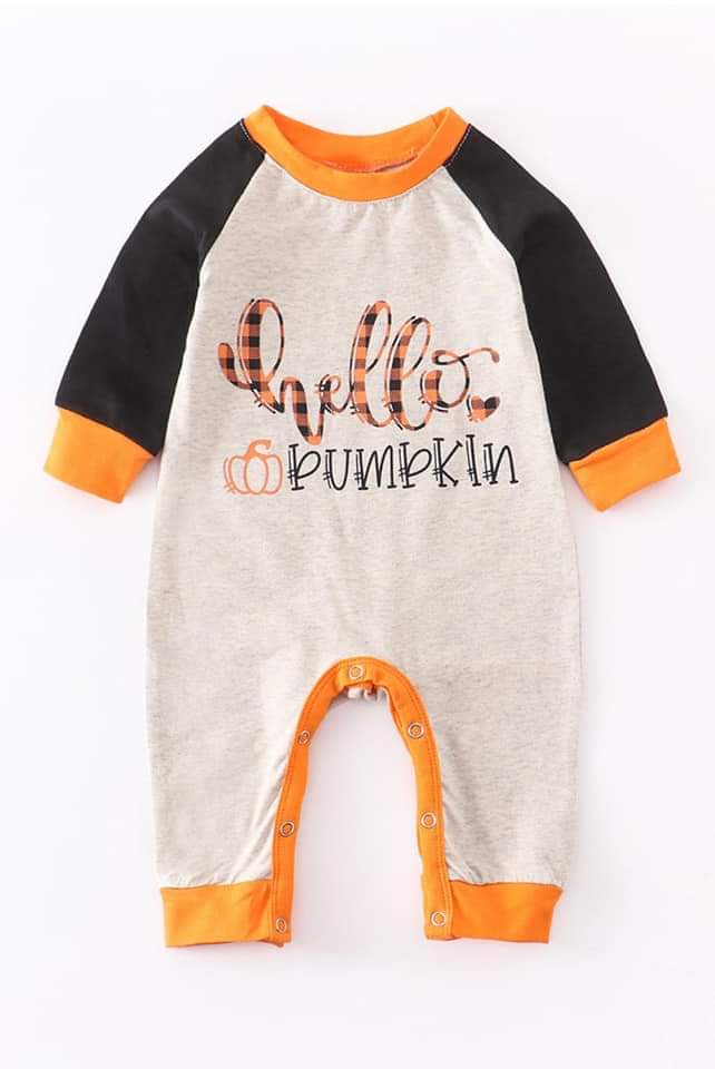 Hello Pumpkin Romper