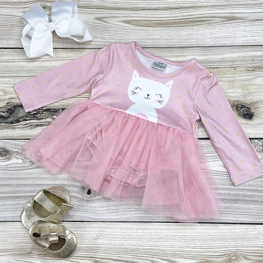 Mini Meow Romper