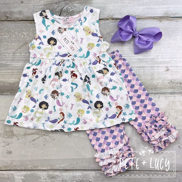 Mermaid Capri Set