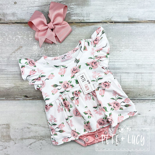 Morning Rose Romper