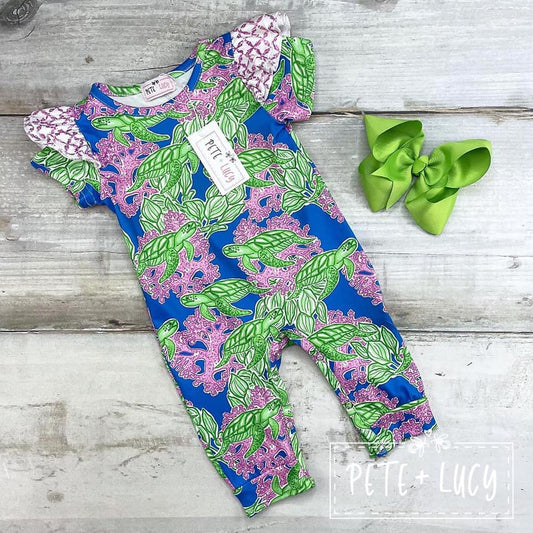 Save The Turtles Romper