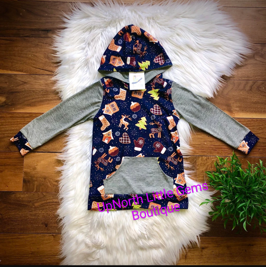 Christmas Cookie Boy Hoodie