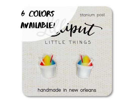 Rainbow Slushies Earrings