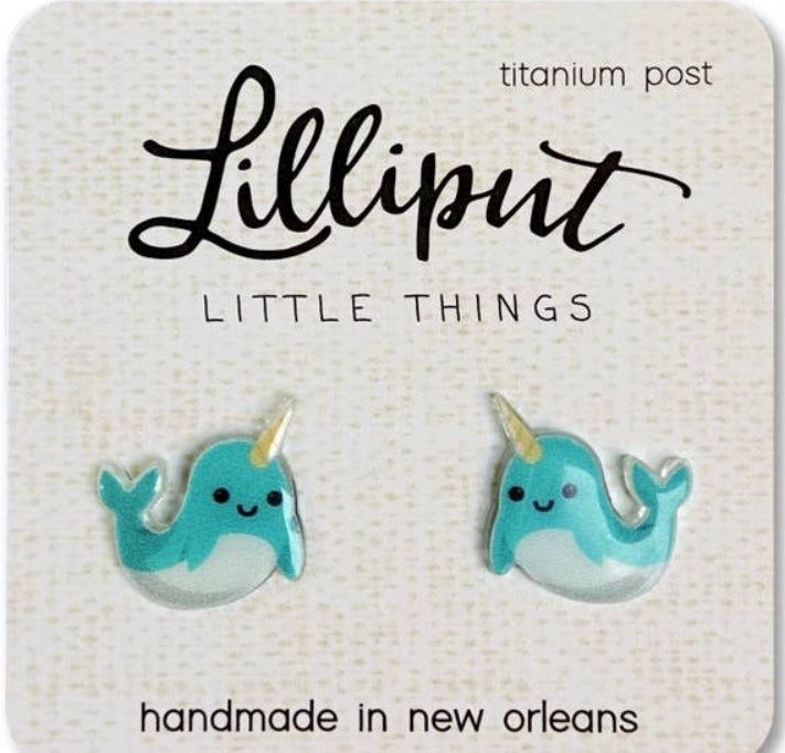 Narwhal Earrings