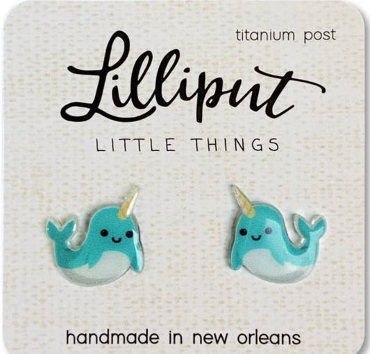 Narwhal Earrings