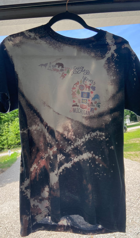 Michigan Bleached Tee