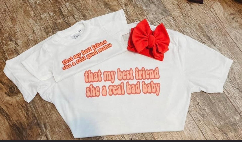 Baby-Mama Bestie Shirt
