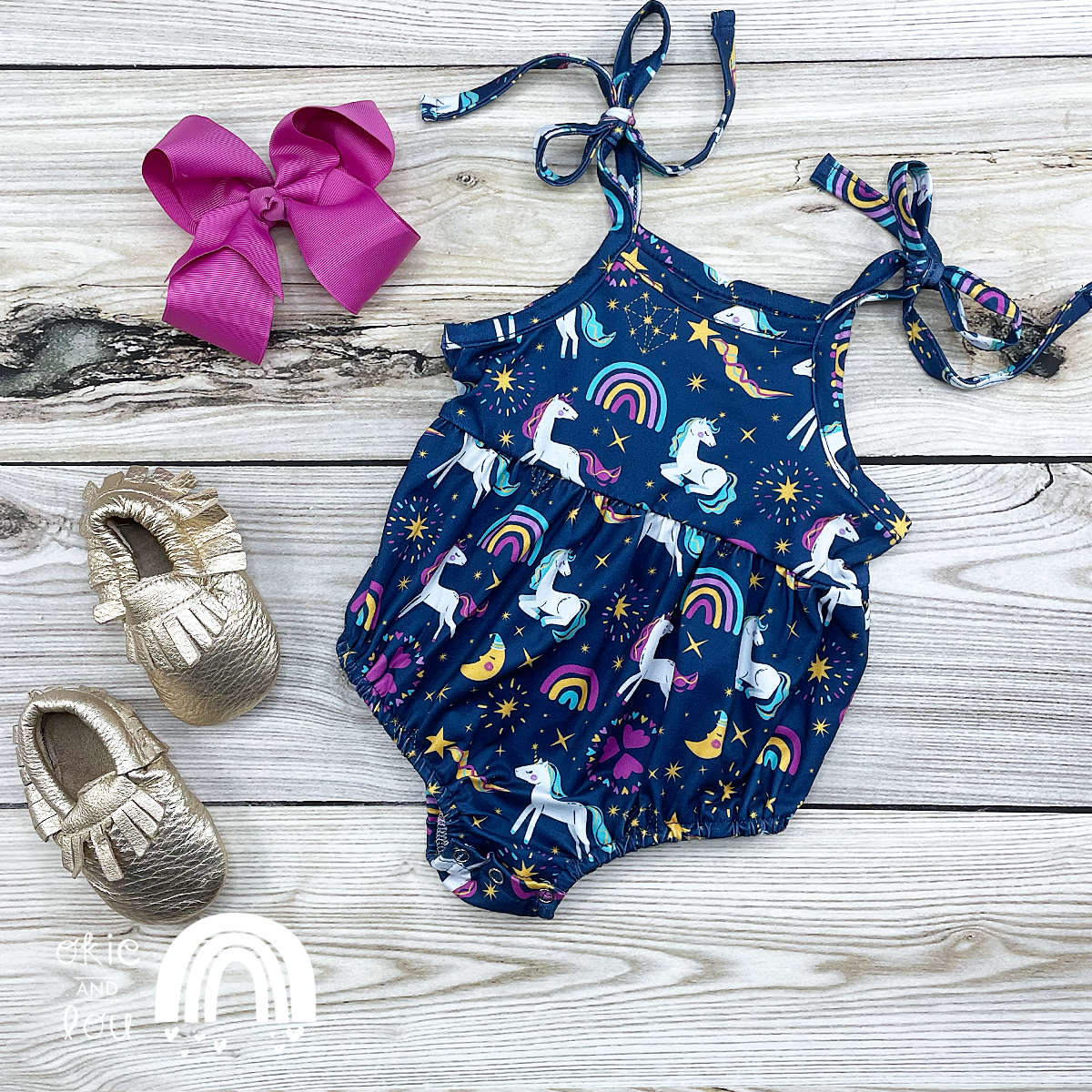 Magical Summer Infant Bubble Romper