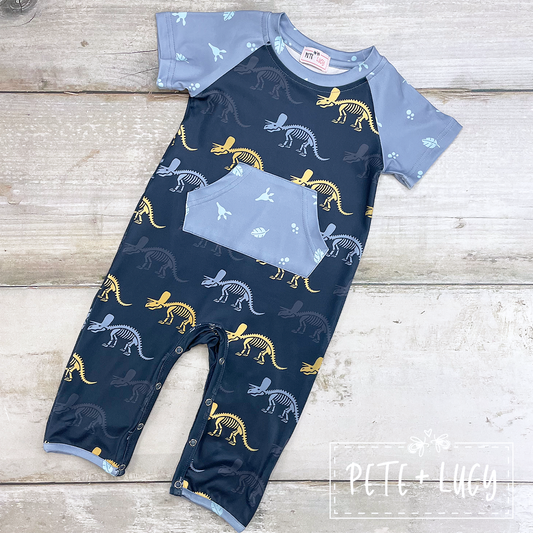 Dino Bone Infant Romper