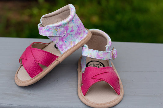 Tie Dye Sandals