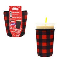 Holiday Brew Buddy Insulated Iced Coffee, Hot Coffee or Soda