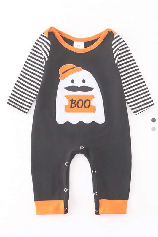 Ghost Stripe Romper